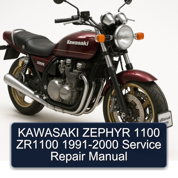 KAWASAKI ZEPHYR 1100 ZR1100 1991-2000 Service Repair Manual