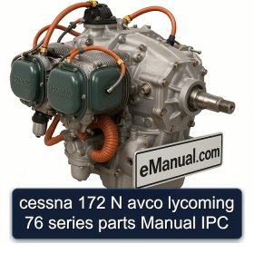 cessna 172 N avco lycoming 76 series parts Manual IPC