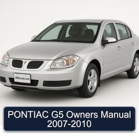 PONTIAC G5 Owners Manual 2007-2010