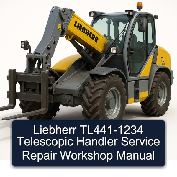 Liebherr TL441-1234 Telescopic Handler Service Repair Workshop Manual