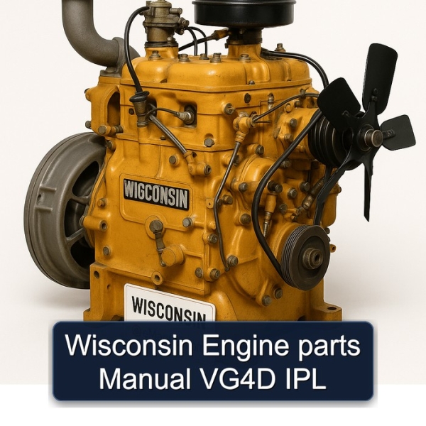 Wisconsin Engine parts Manual VG4D IPL
