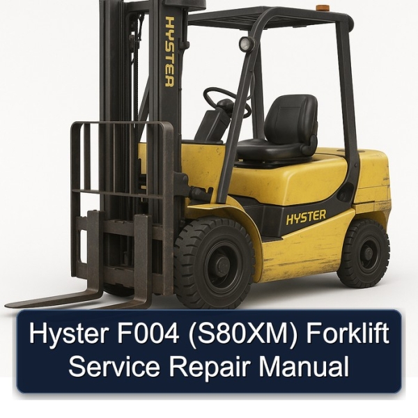 Hyster F004 (S80XM) Forklift Service Repair Manual