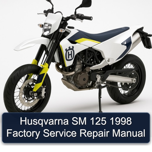 Husqvarna SM 125 1998 Factory Service Repair Manual