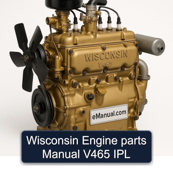 Wisconsin Engine parts Manual V465 IPL