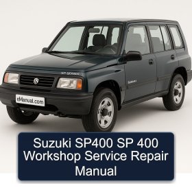 Suzuki SP400 SP 400 Workshop Service Repair Manual