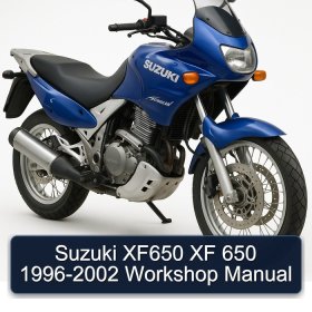 Suzuki XF650 XF 650 1996-2002 Workshop Manual