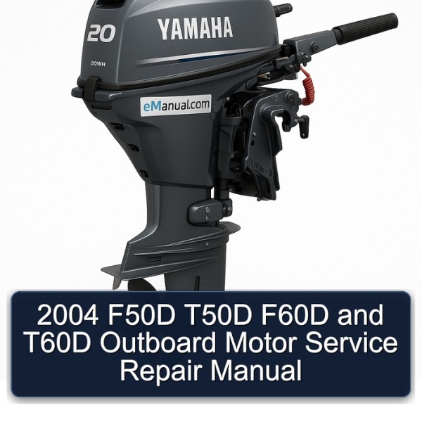 2004 F50D T50D F60D and T60D Outboard Motor Service Repair Manual