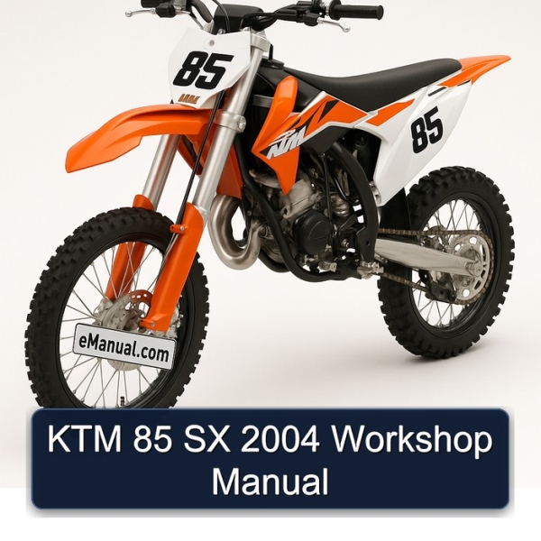 KTM 85 SX 2004 Workshop Manual