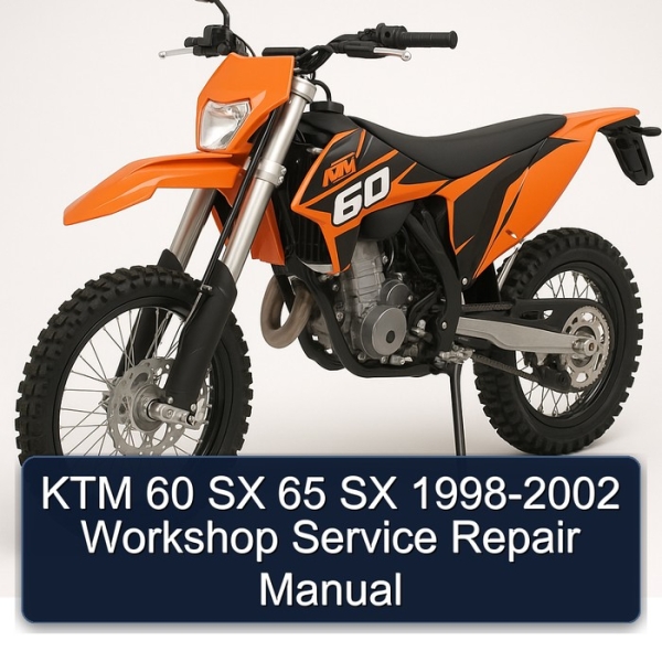 KTM 60 SX 65 SX 1998-2002 Workshop Service Repair Manual