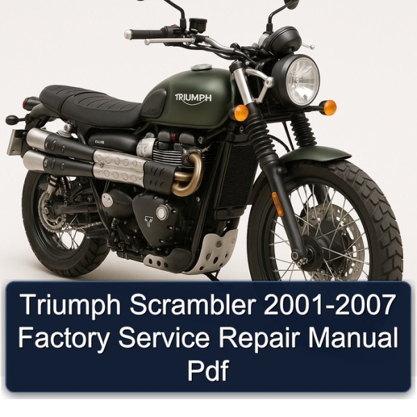 Triumph Scrambler 2001-2007 Factory Service Repair Manual Pdf