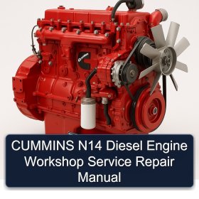 CUMMINS N14 Diesel Engine Workshop Service Repair Manual