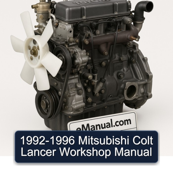 1992-1996 Mitsubishi Colt Lancer Workshop Manual