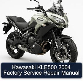 Kawasaki KLE500 2004 Factory Service Repair Manual
