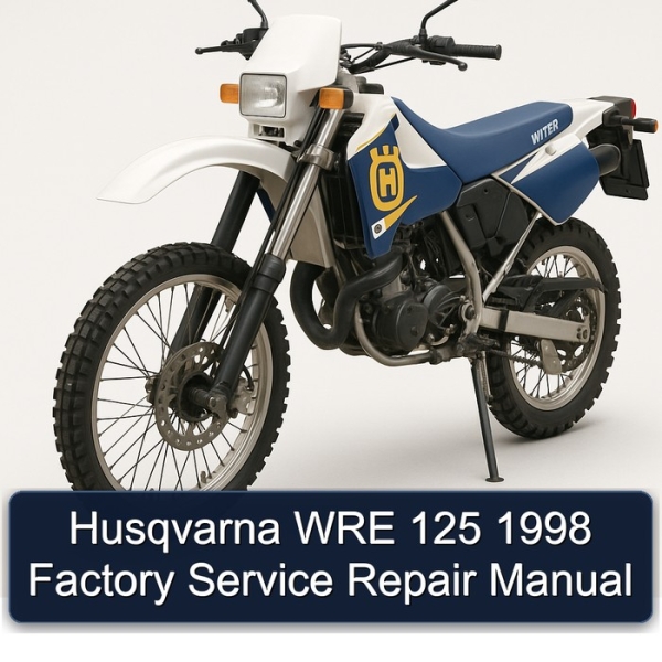 Husqvarna WRE 125 1998 Factory Service Repair Manual