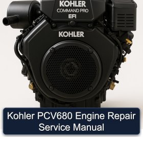 Kohler PCV680 Engine Repair Service Manual