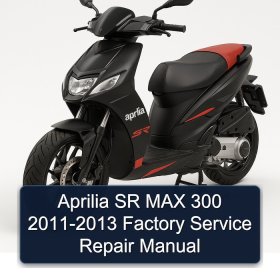 Aprilia SR MAX 300 2011-2013 Factory Service Repair Manual