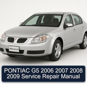 PONTIAC G5 2006 2007 2008 2009 Service Repair Manual
