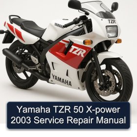 Yamaha TZR 50 X-power 2003 Service Repair Manual
