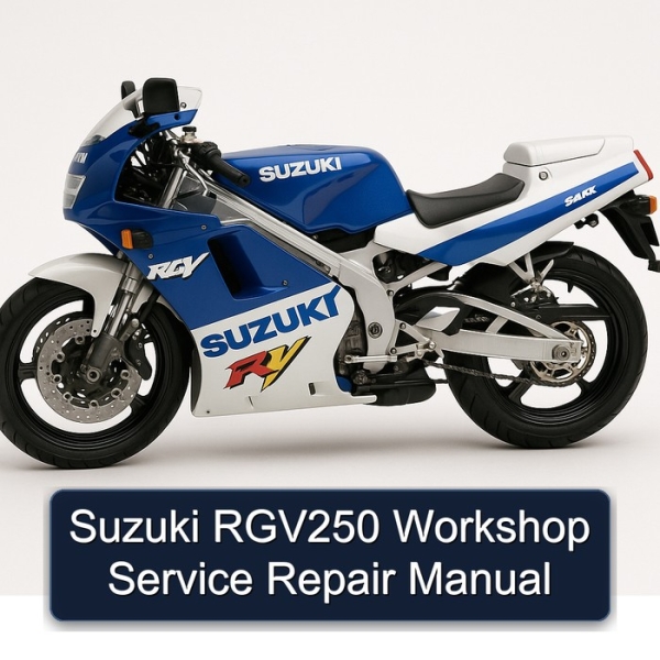 Suzuki RGV250 Workshop Service Repair Manual