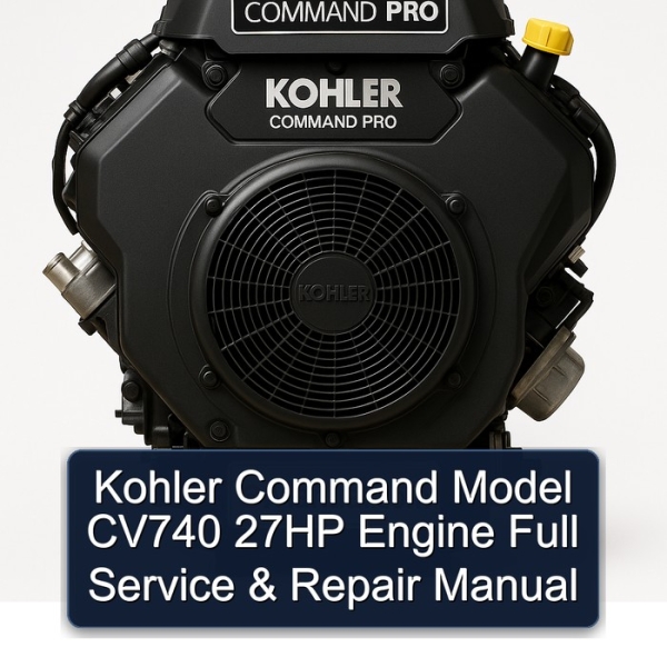 Kohler Command Model CV740 27HP Engine Full Service & Repair Manual