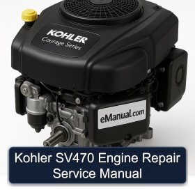 Kohler SV470 Engine Repair Service Manual
