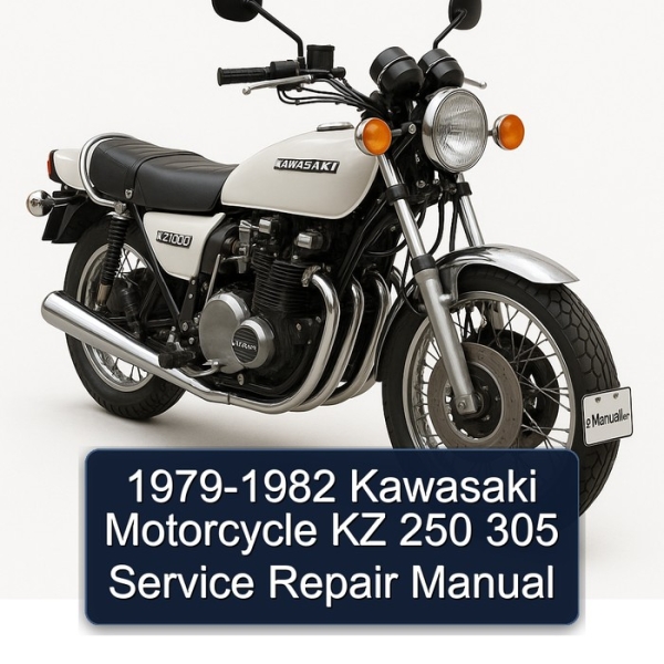 1979-1982 Kawasaki Motorcycle KZ 250 305 Service Repair Manual