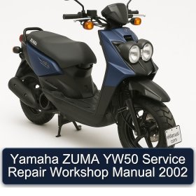 Yamaha ZUMA YW50 Service Repair Workshop Manual 2002