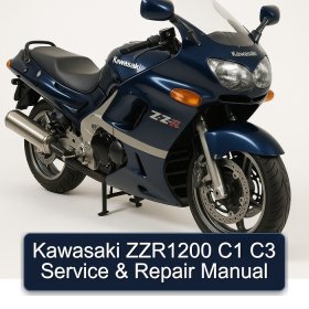 Kawasaki ZZR1200 C1 C3 Service & Repair Manual