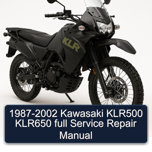 1987-2002 Kawasaki KLR500 KLR650 full Service Repair Manual