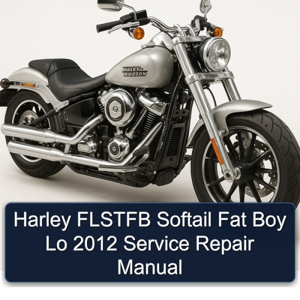 Harley FLSTFB Softail Fat Boy Lo 2012 Service Repair Manual
