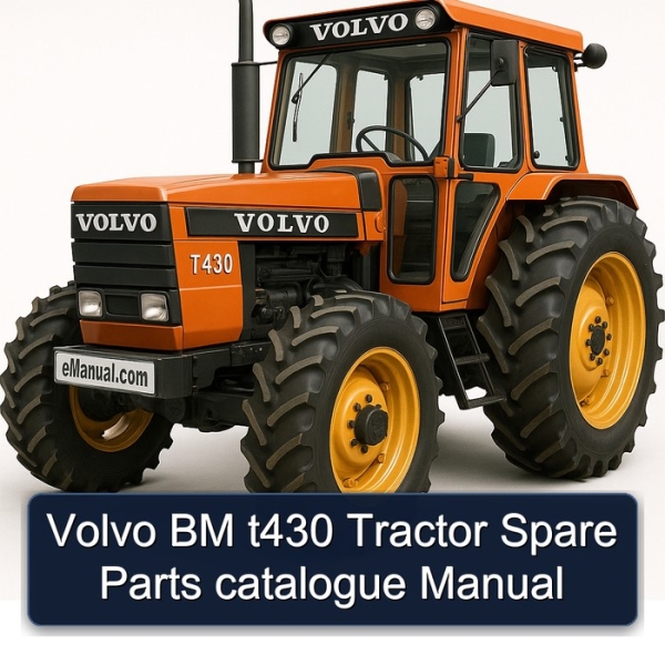 Volvo BM t430 Tractor Spare Parts catalogue Manual