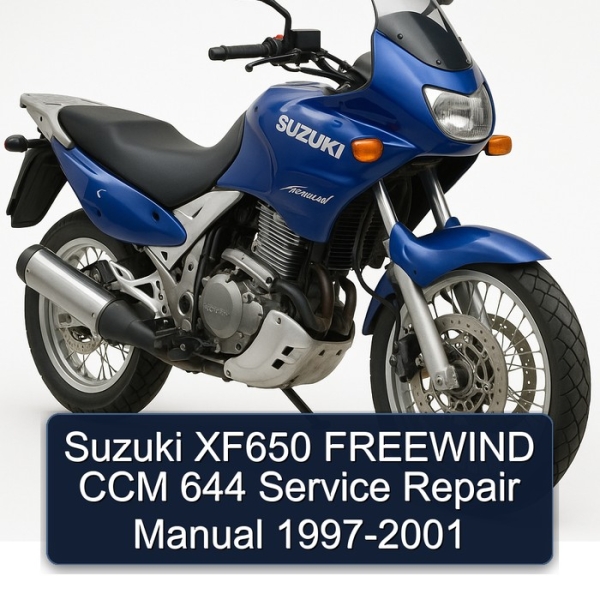 Suzuki XF650 FREEWIND CCM 644 Service Repair Manual 1997-2001