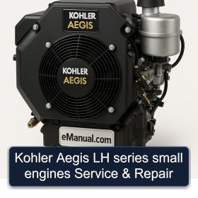 Kohler Aegis LH series small engines Service & Repair