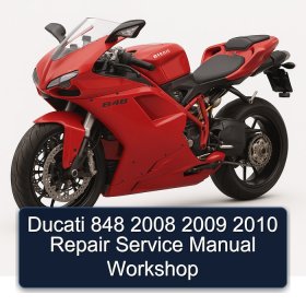 Ducati 848 2008 2009 2010 Repair Service Manual Workshop