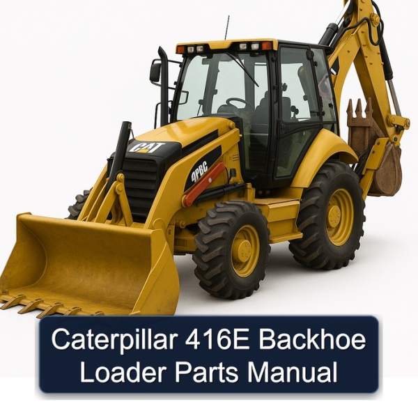 Caterpillar 416E Backhoe Loader Parts Manual