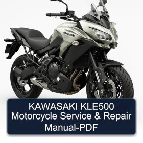 KAWASAKI KLE500 Motorcycle Service & Repair Manual-PDF
