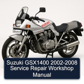 Suzuki GSX1400 2002-2008 Service Repair Workshop Manual