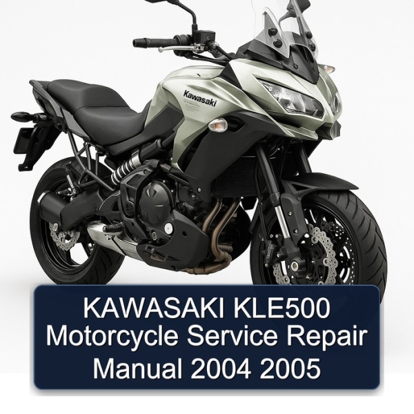 KAWASAKI KLE500 Motorcycle Service Repair Manual 2004 2005