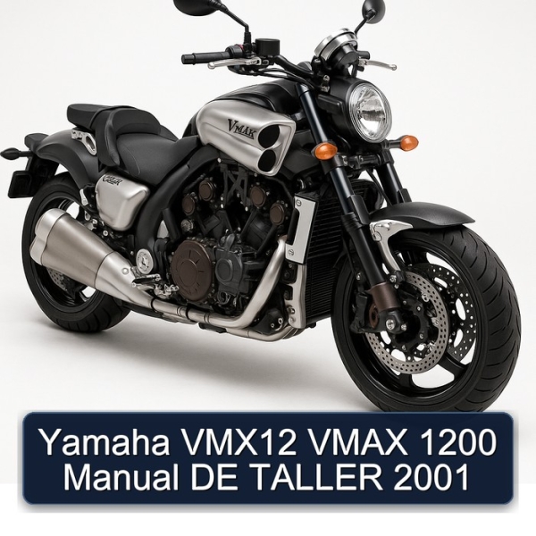 Yamaha VMX12 VMAX 1200 Manual DE TALLER 2001