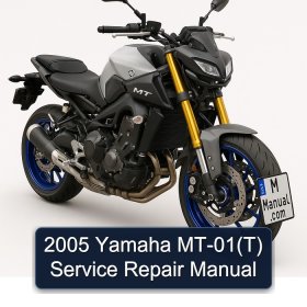 2005 Yamaha MT-01(T) Service Repair Manual