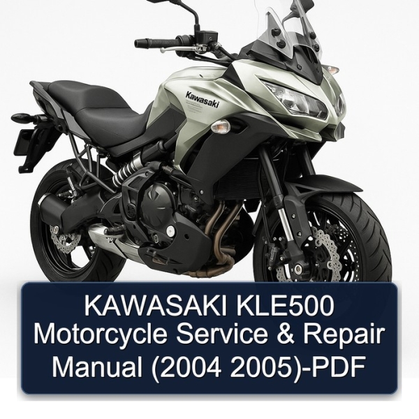 KAWASAKI KLE500 Motorcycle Service & Repair Manual (2004 2005)-PDF