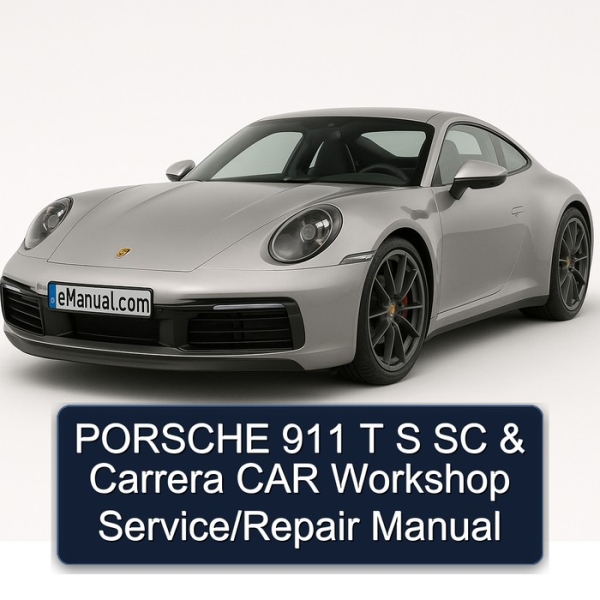 PORSCHE 911 T S SC & Carrera CAR Workshop Service/Repair Manual