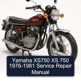 Yamaha XS750 XS 750 1976-1981 Service Repair Manual