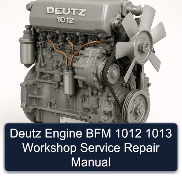 Deutz Engine BFM 1012 1013 Workshop Service Repair Manual
