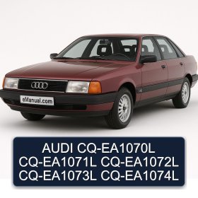 AUDI CQ-EA1070L CQ-EA1071L CQ-EA1072L CQ-EA1073L CQ-EA1074L