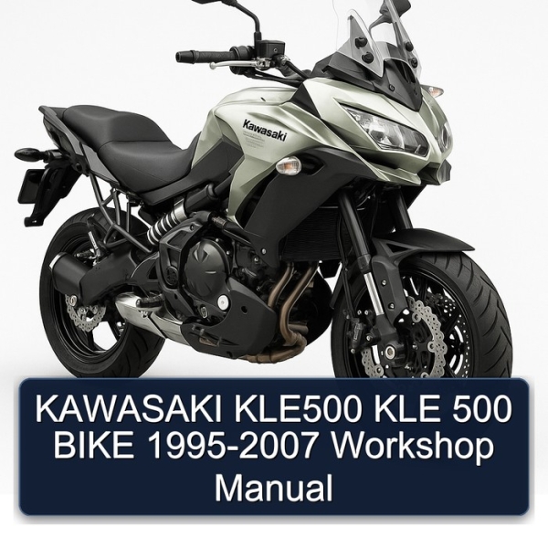 KAWASAKI KLE500 KLE 500 BIKE 1995-2007 Workshop Manual