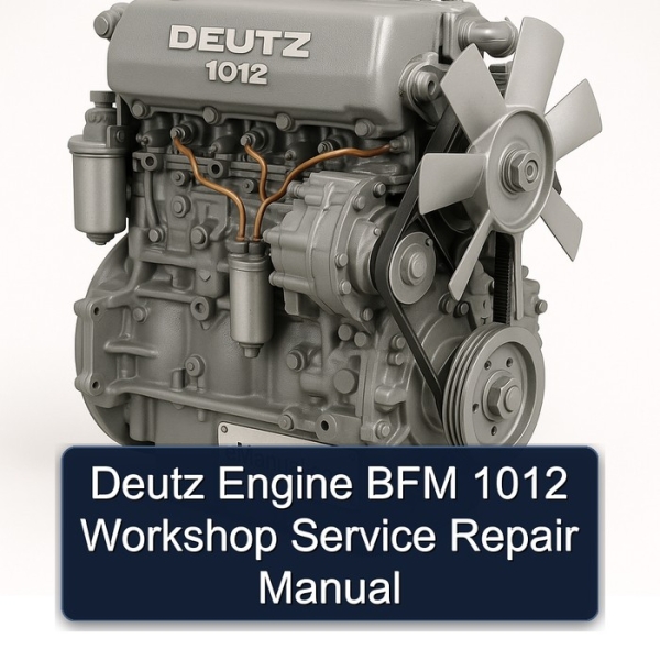Deutz Engine BFM 1012 Workshop Service Repair Manual