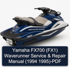 Yamaha FX700 (FX1) Waverunner Service & Repair Manual (1994 1995)-PDF