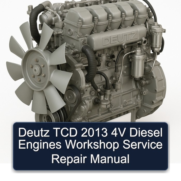 Deutz TCD 2013 4V Diesel Engines Workshop Service Repair Manual
