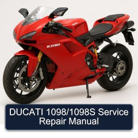DUCATI 1098/1098S Service Repair Manual
